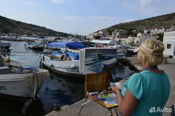 470 Лодки Балаклавы кисти Анны Давыдченко