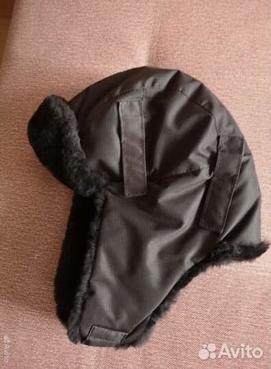 Шапка ушанка мужская