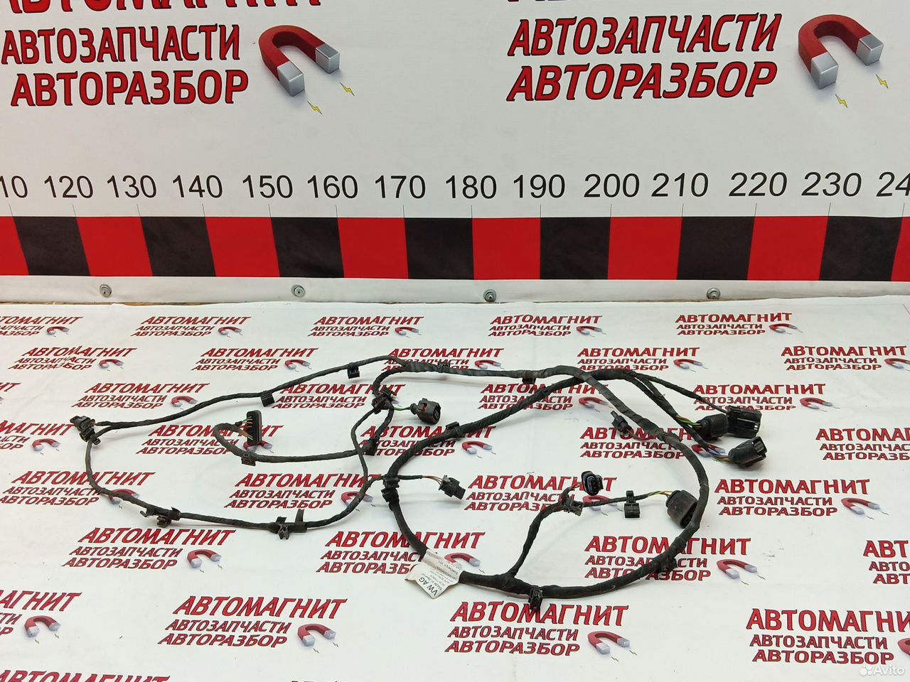 Проводка переднего бампера Шкода Октавия А8