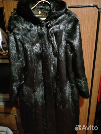 Шуба из меха нутрии