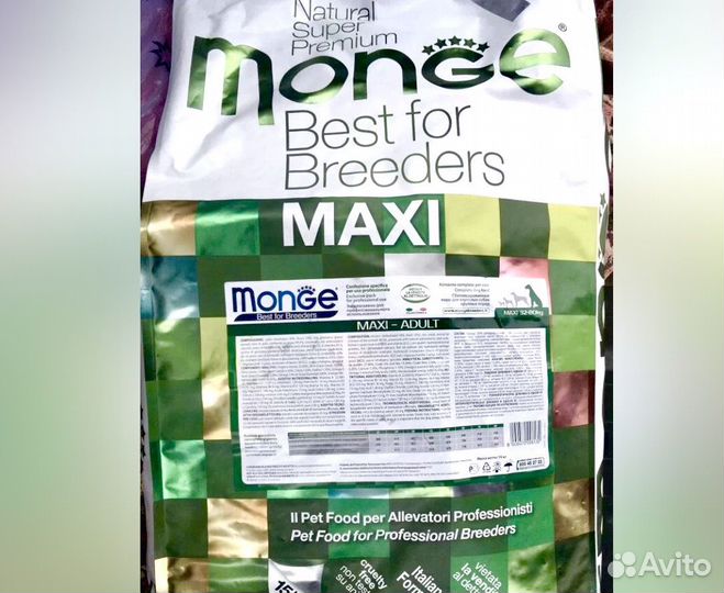 Монж корм для собак Монж