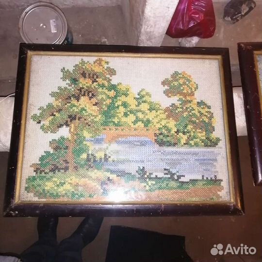 Картины вышивки