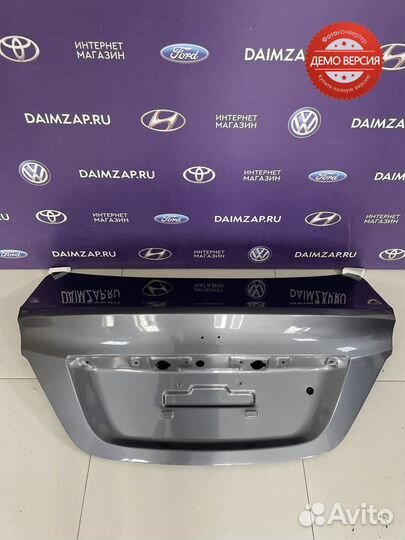 Крышка багажника Hyundai Solaris (2011-2017) серый
