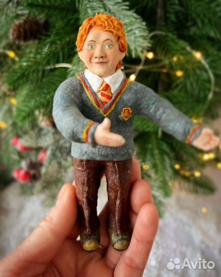 Гарри Поттер ватные ёлочные игрушки