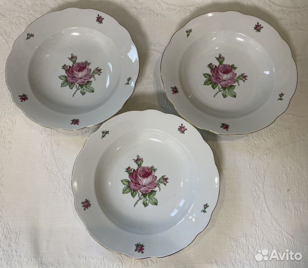 Тарелки суповые гдр