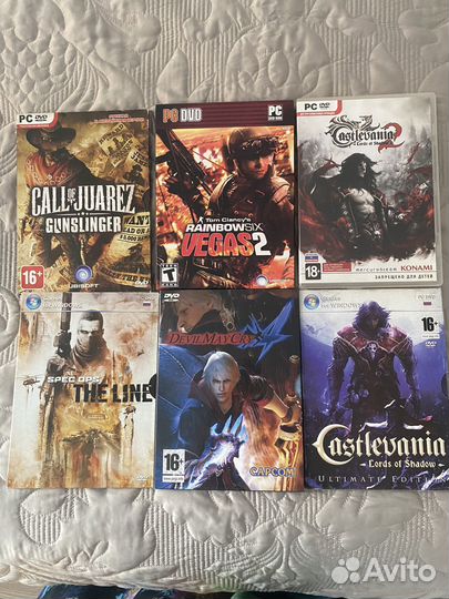 Диски игры на пк