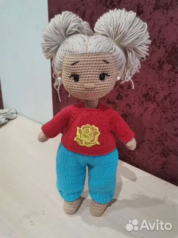 Вязаная кукла
