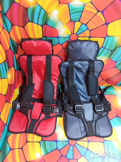 Детское бескаркасное автокресло от 3- 12 лет