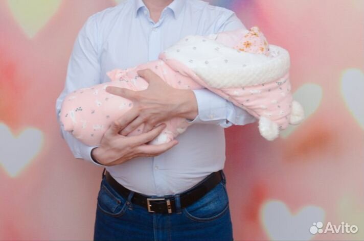 Конверт на выписку для девочки весна