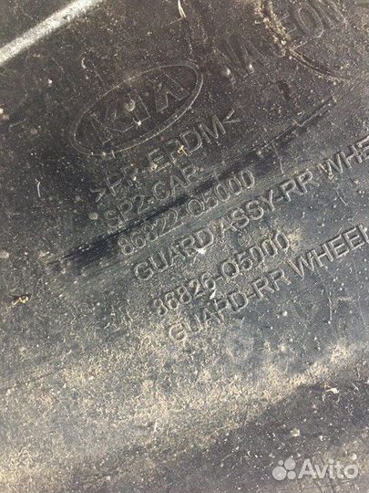 Подкрылок задний правый Kia Seltos 2019-2022