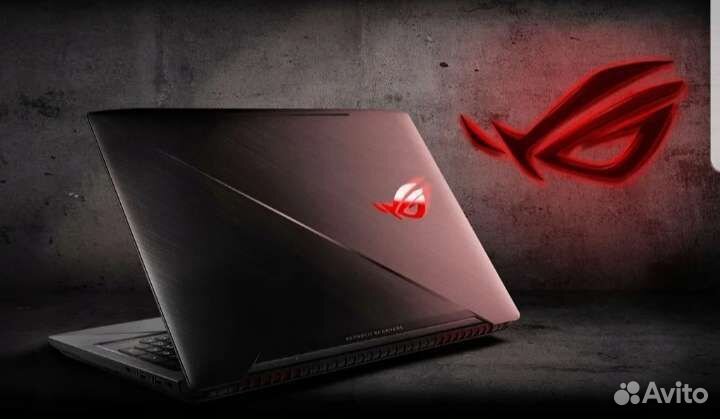 Огромный Игровой Asus ROG strix 17.3