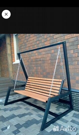 Садовые качели подвесные