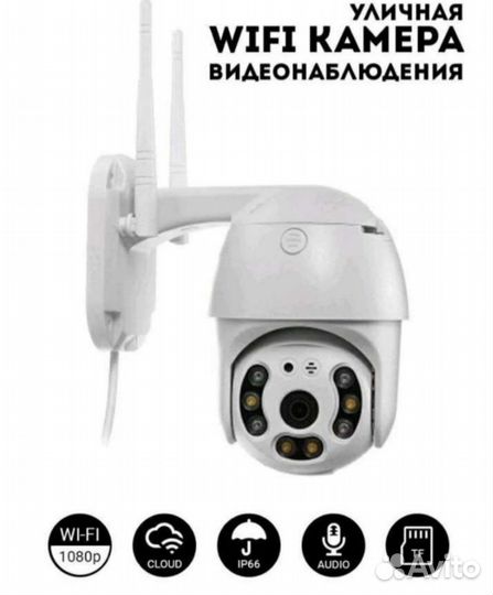 Уличная wi fi камера FHD новая