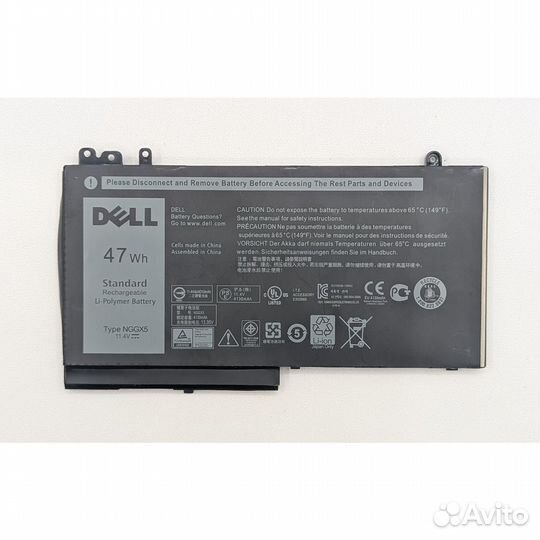 Аккумулятор nggx5, Dell Latitude E5270, E5470, E55