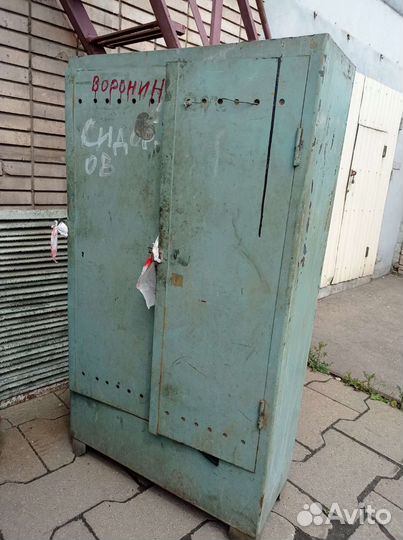 Шкафы металлические бу