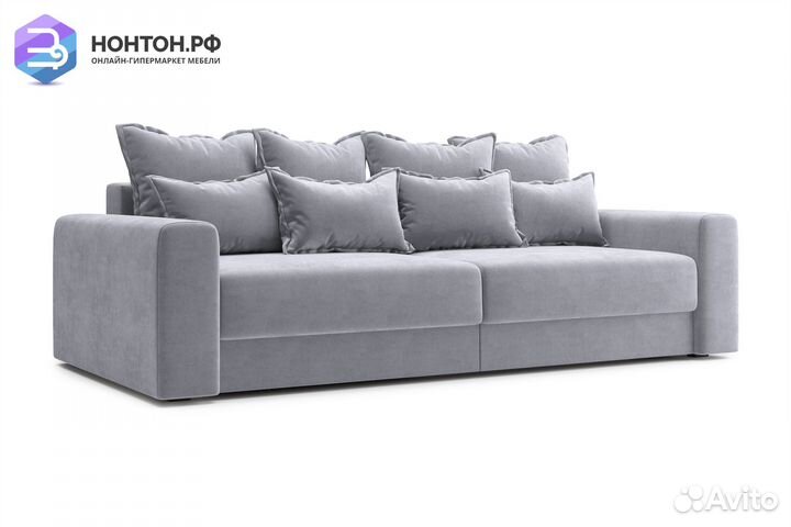 Диван тик-так Омега серый