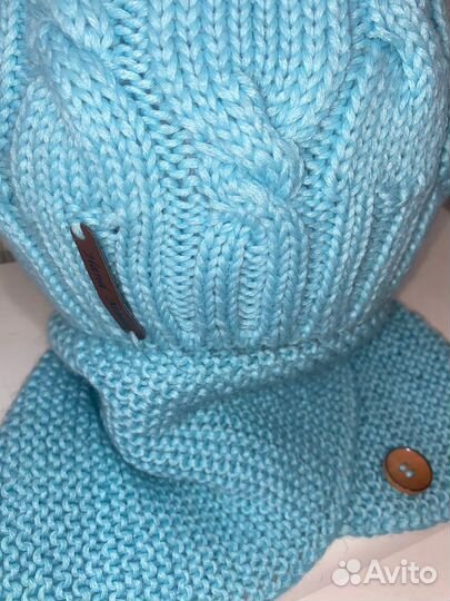 Комплект шапка женская и снуд