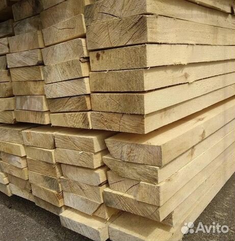 Доска обрезная 1 и 2 сорт от производителя