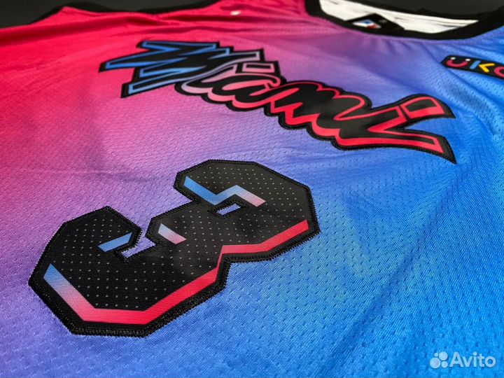 Джерси Дуэйн Уэйд (нашивка) цветная