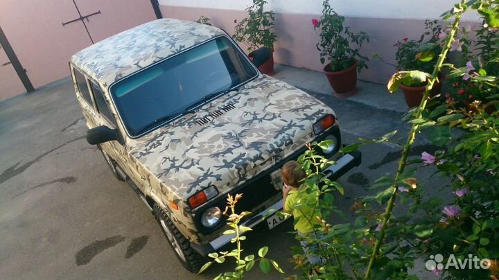 Виниловая плёнка камуфляж песочный