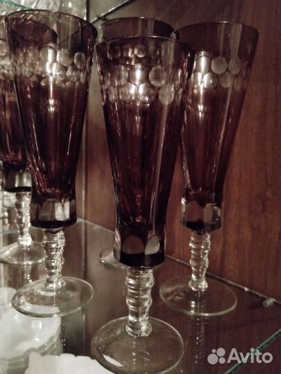 Бокалы марганцевые