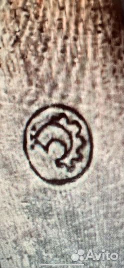 Конфетницы хрустальные с мельхиором пара