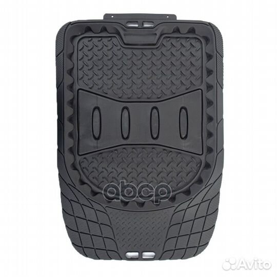 Коврики салона универсальные PVC / черные (4шт)