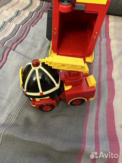 Гараж Роя и рой трансформер Робокар Оригинал