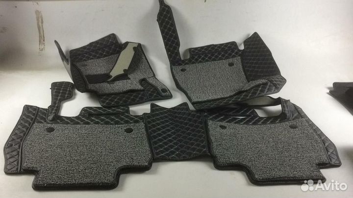 3D Коврики Audi Q7 из Экокожи