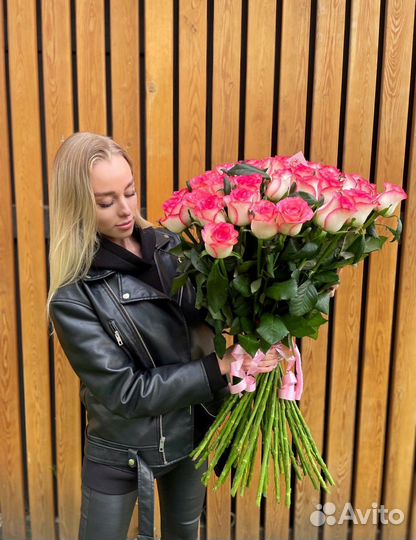 Розы голландские с доставкой 31 шт