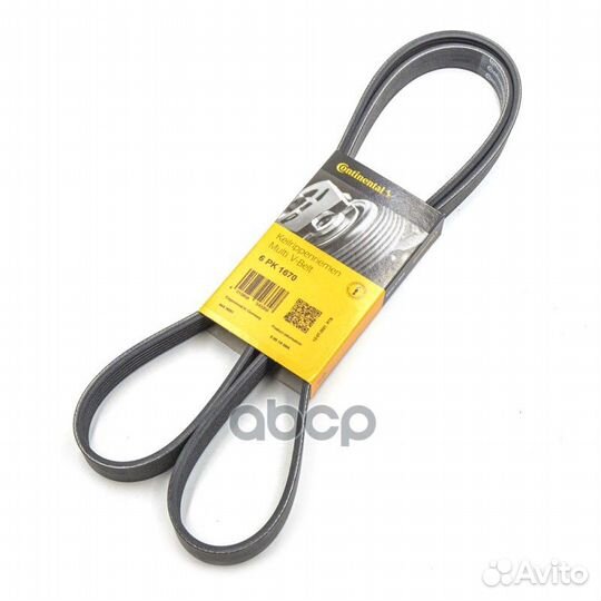 Ремень поликлиновой 6PK1670 6PK1670 ContiTech