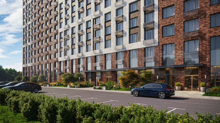 Апартаменты-студия, 22,9 м², 22/28 эт.