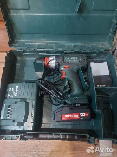 Шуруповерт metabo bs 18 L Quick