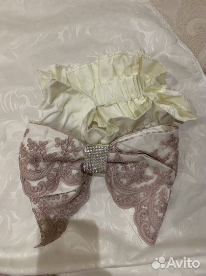 Бант и Уголок на выписку