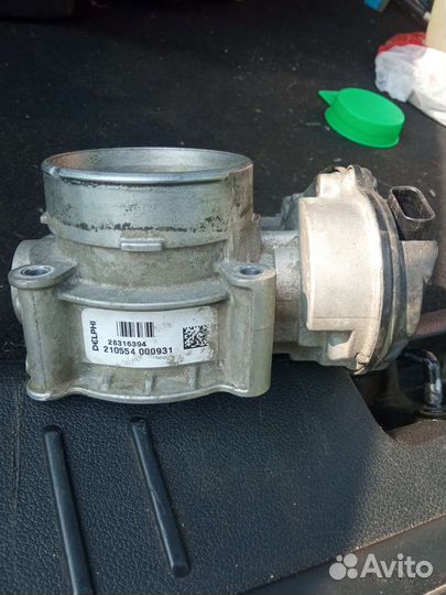 Дросельная заслонка газель