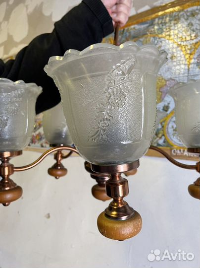 Люстра винтаж СССР