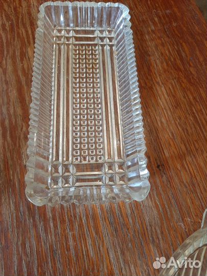 Селедочница стекло СССР