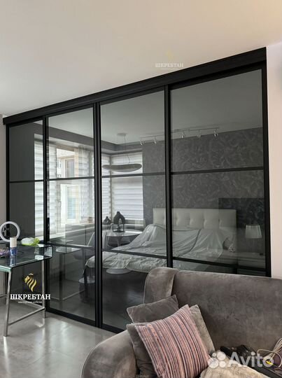 Перегородки раздвижные межкомнатные