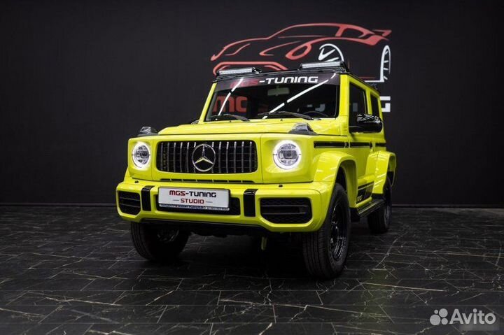 Обвес в стиле G-class W464 для Suzuki Jimny 2018+