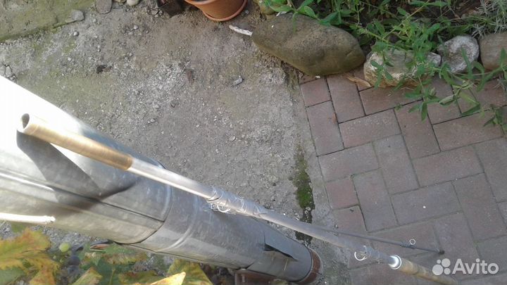 Спининг СССР двухколенный, ручка пробка