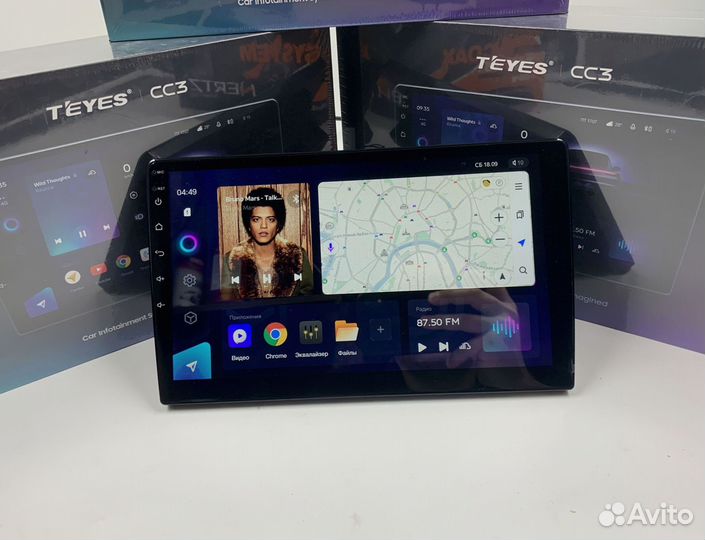 Teyes 3/32 для Тойота Прадо 120