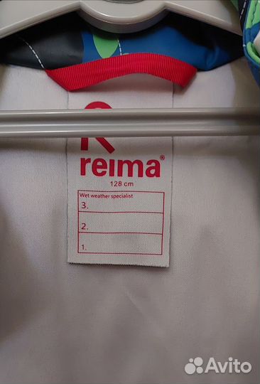 Куртка дождевик reima для мальчика 128