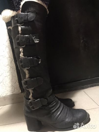 Зимние женские сапоги 38