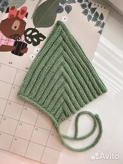 Хлопковая шапочка Эльф.новая