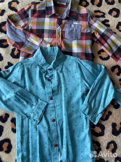 Футболки/поло/шорты/рубашки 110-116