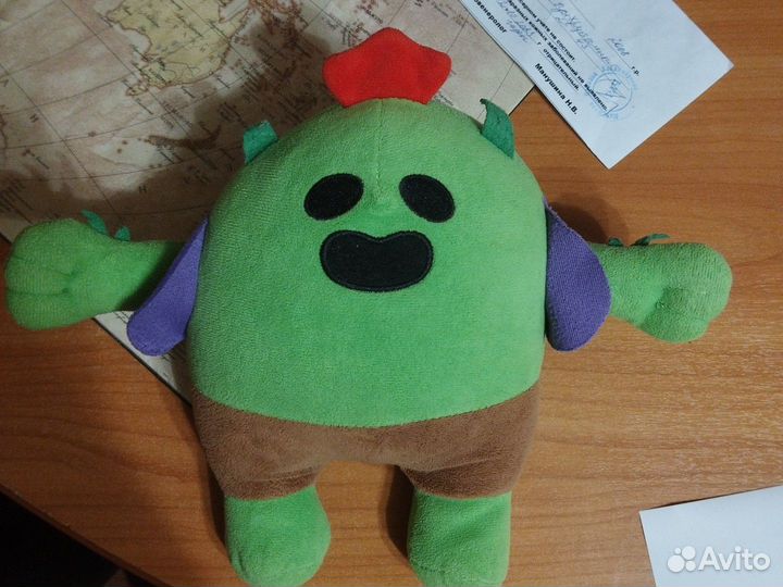 Игрушка brawl stars спайк легендарный боец