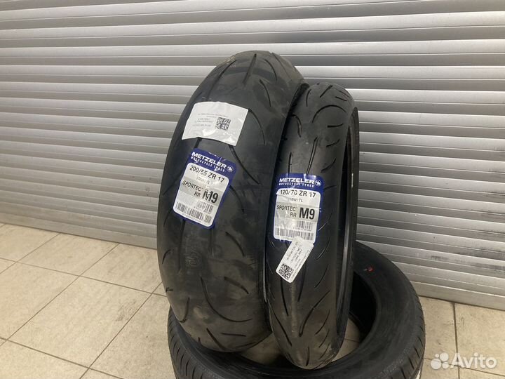 Мотошины 23г Metzeler Sportec M9 RR 120/70+ 200 55
