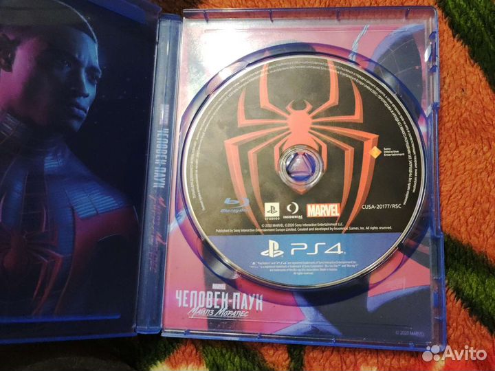 Человек паук Майлз моралес ps4