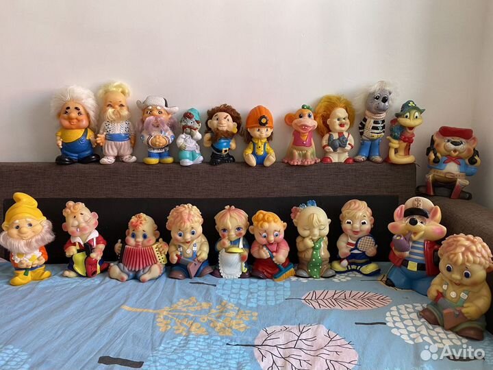 Игрушки резиновые СССР