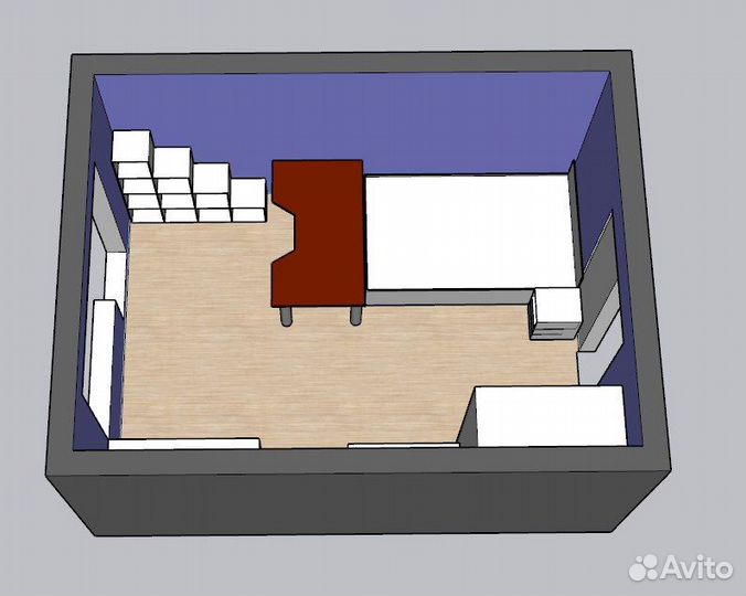 Создание 3D модели для перестановки, перепланироки